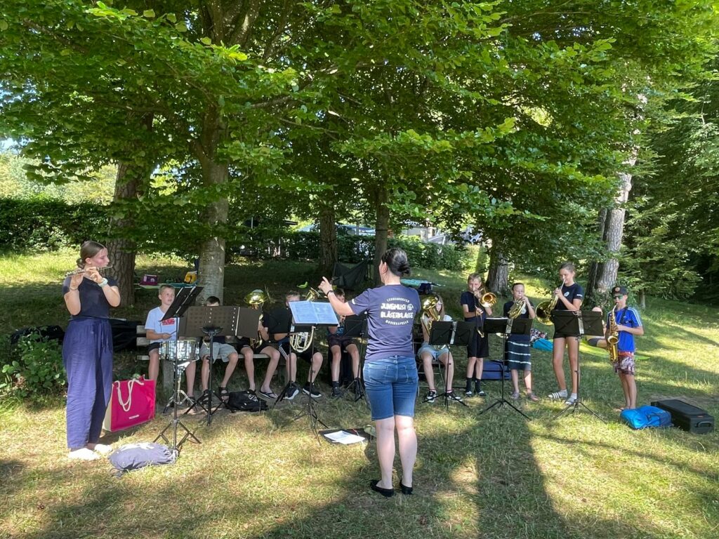 Unserer Musikantennachwus war auch fleißig diesen Sommer